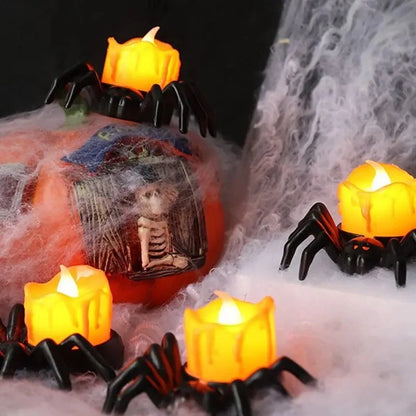 Halloween Spider Tea Lights