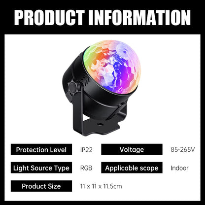 LED Party Light with Remote Control