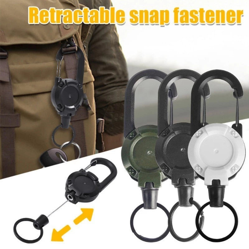 Anti-theft Retractable Keychain