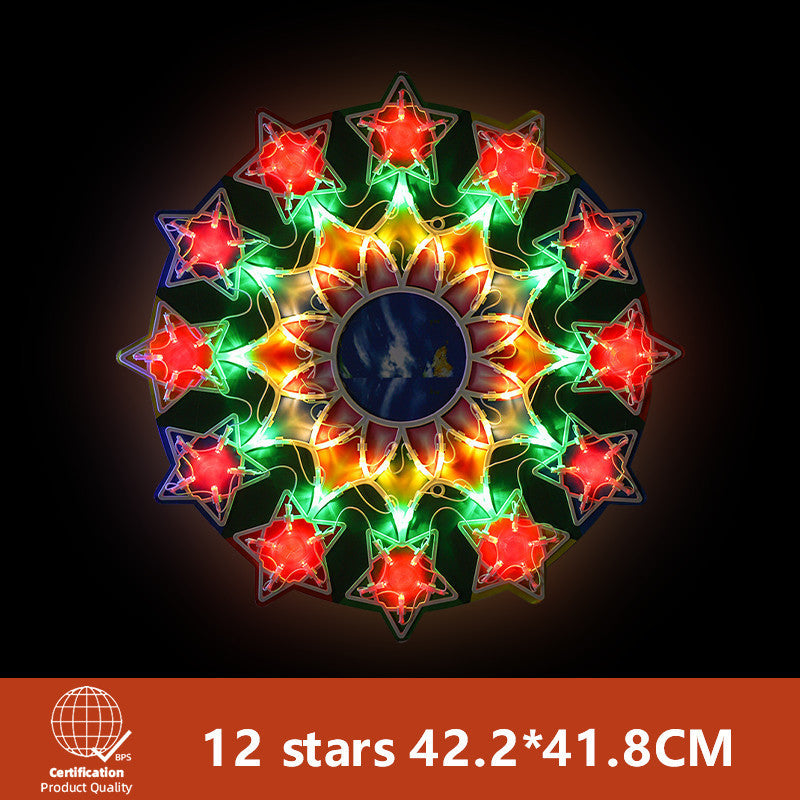 LED Christmas Parol Lantern