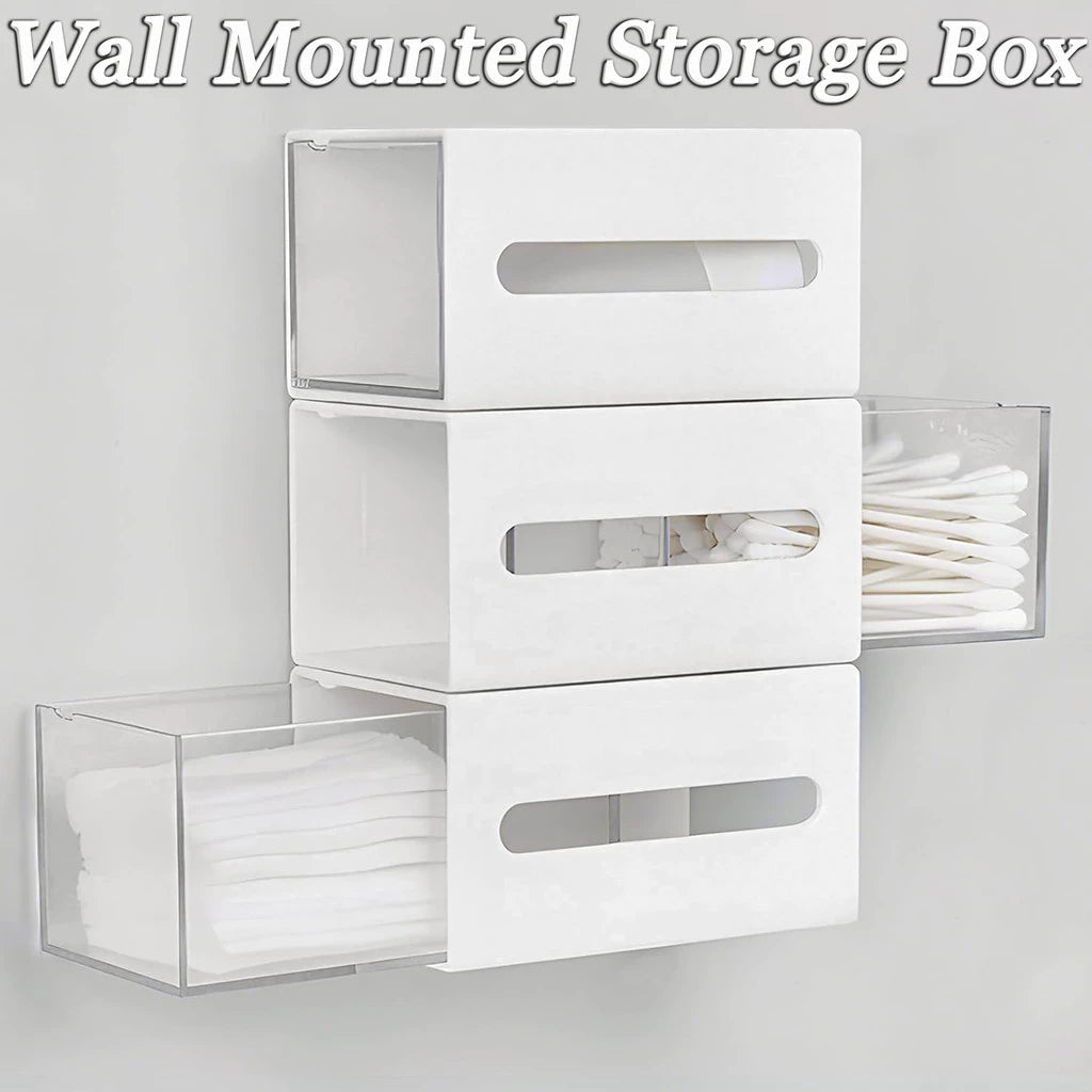 Wall Mounted Mini Drawer with Adhesive