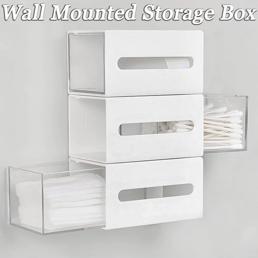 Wall Mounted Mini Drawer with Adhesive