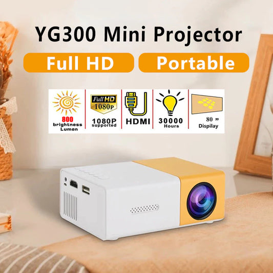 YG300 Mini LED Projector