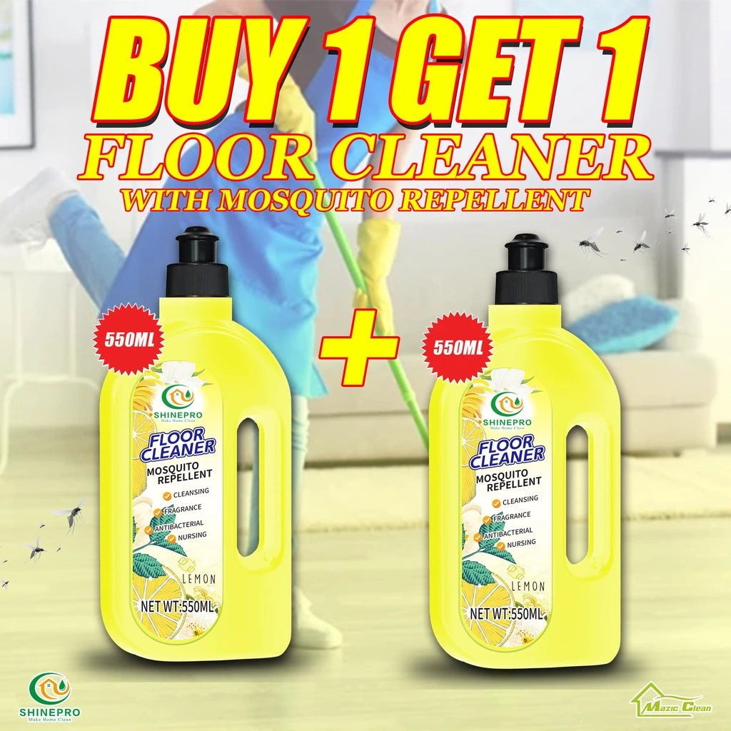 BUY 1 GET 2 | SHINEPRO Floor Cleaner with Mosquito Repellent 550ml