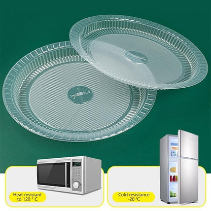 Transparent Disposable Plastic Thickened Dinner Plates