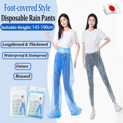Disposable Rain Pants for Men and Women