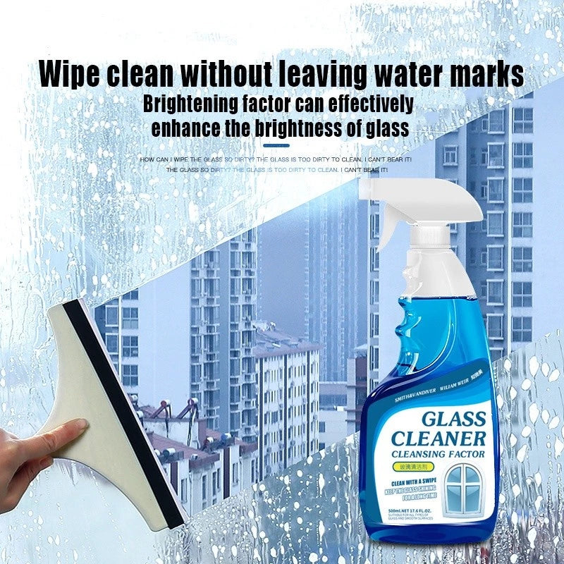 Glass Cleaner Liquid Spray 500ml