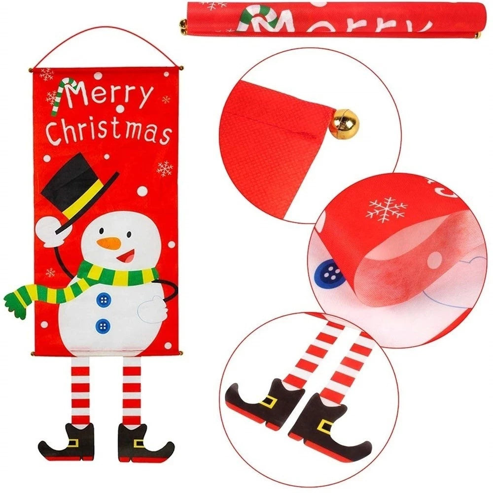 Christmas Door Hanging Banner