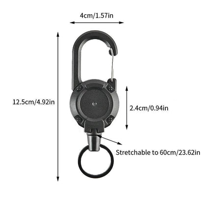 Anti-theft Retractable Keychain