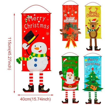 Christmas Door Hanging Banner