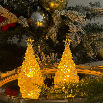 Crystal Christmas Tree Night Light