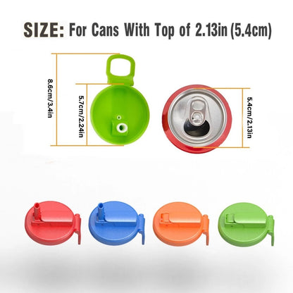 SODA CAN LID STRAW