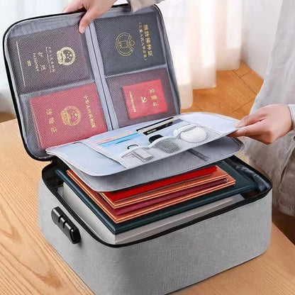 Document Organizer Bag with Lock