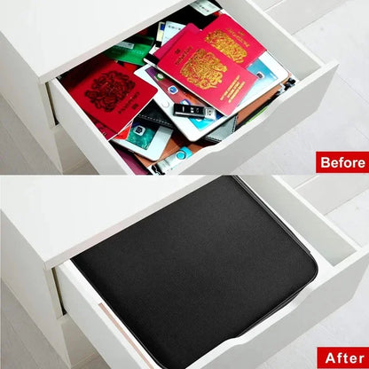 Document Organizer Bag with Lock