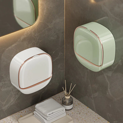 Wall Mounted Waterproof Soap Dish with Drainage