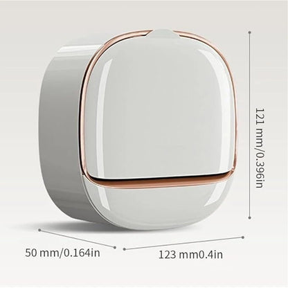 Wall Mounted Waterproof Soap Dish with Drainage
