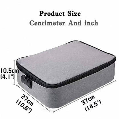 Document Organizer Bag with Lock