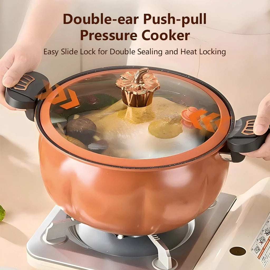 Pumpkin Multifunctional Non Stick Pressure Cooker