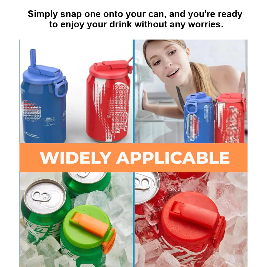 SODA CAN LID STRAW
