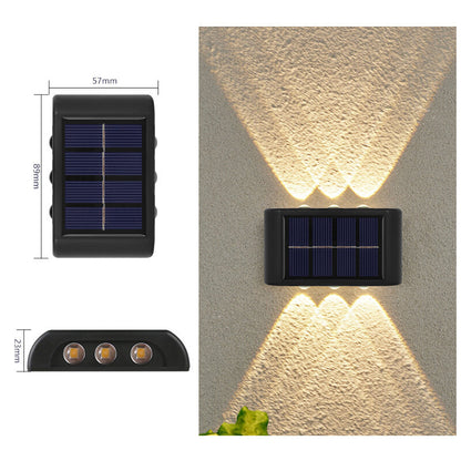 Solar Powered Waterproof Wall Lights