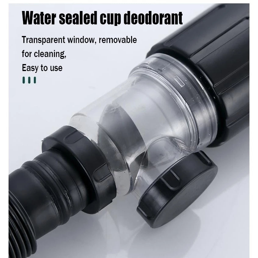 Bathroom Sink Drain Kit with Flexible Expandable P-Trap