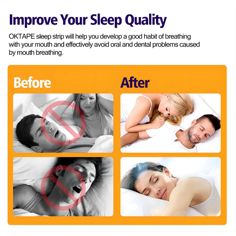 Sleeping Mouth Seal Tape for Adults and Kid (30pcs/box)