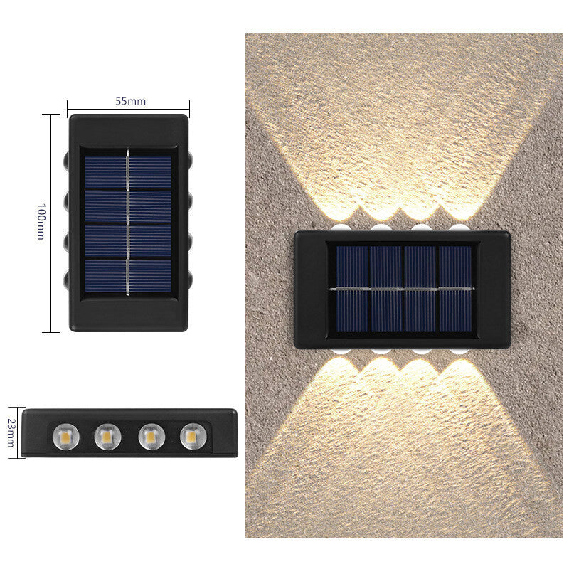 Solar Powered Waterproof Wall Lights