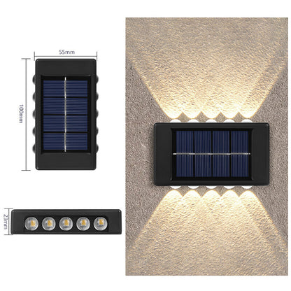 Solar Powered Waterproof Wall Lights