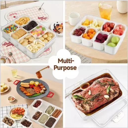 4/8 Grid Food Container