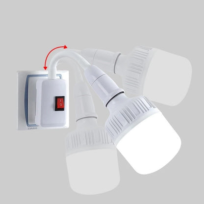 Instant Lighting Solution – Universal Bulb Socket with Switch