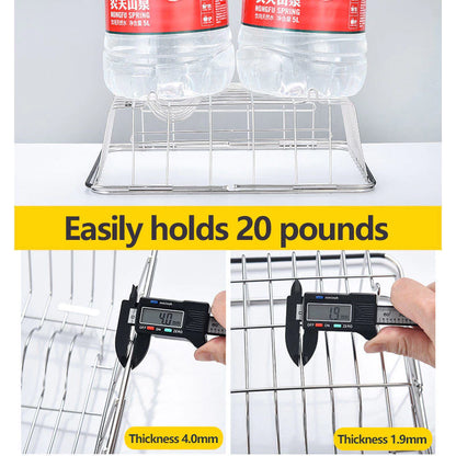 Expandable Stainless Steel Sink Drain Rack