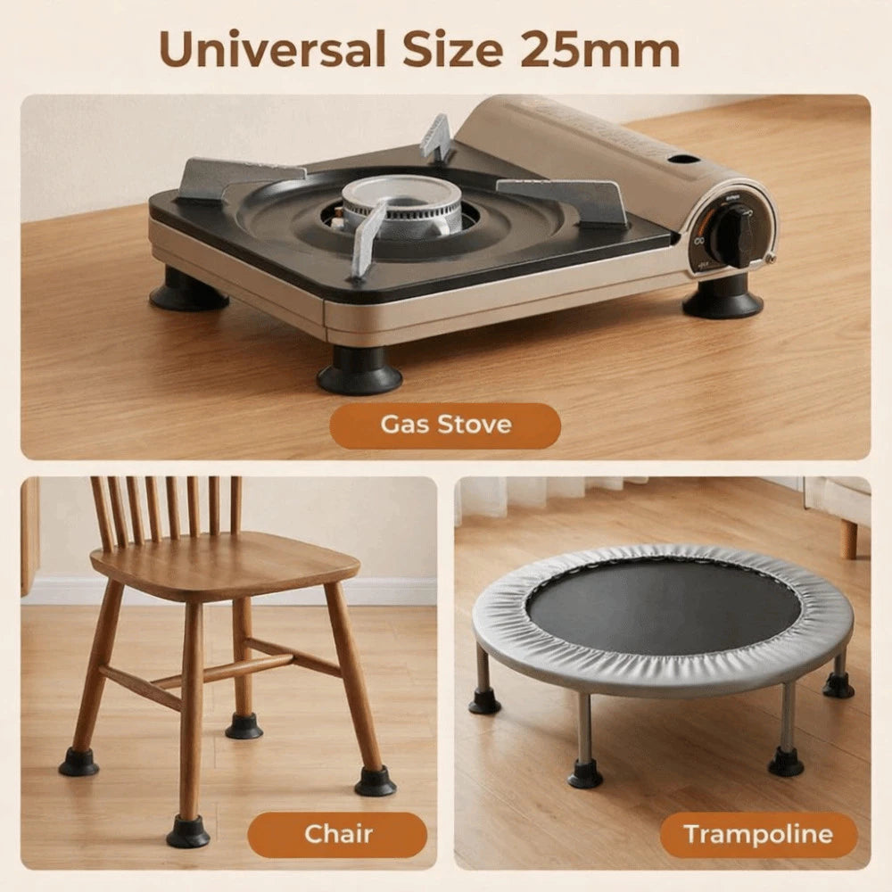 4PCS Gas Stove Non-Slip Foot Mats