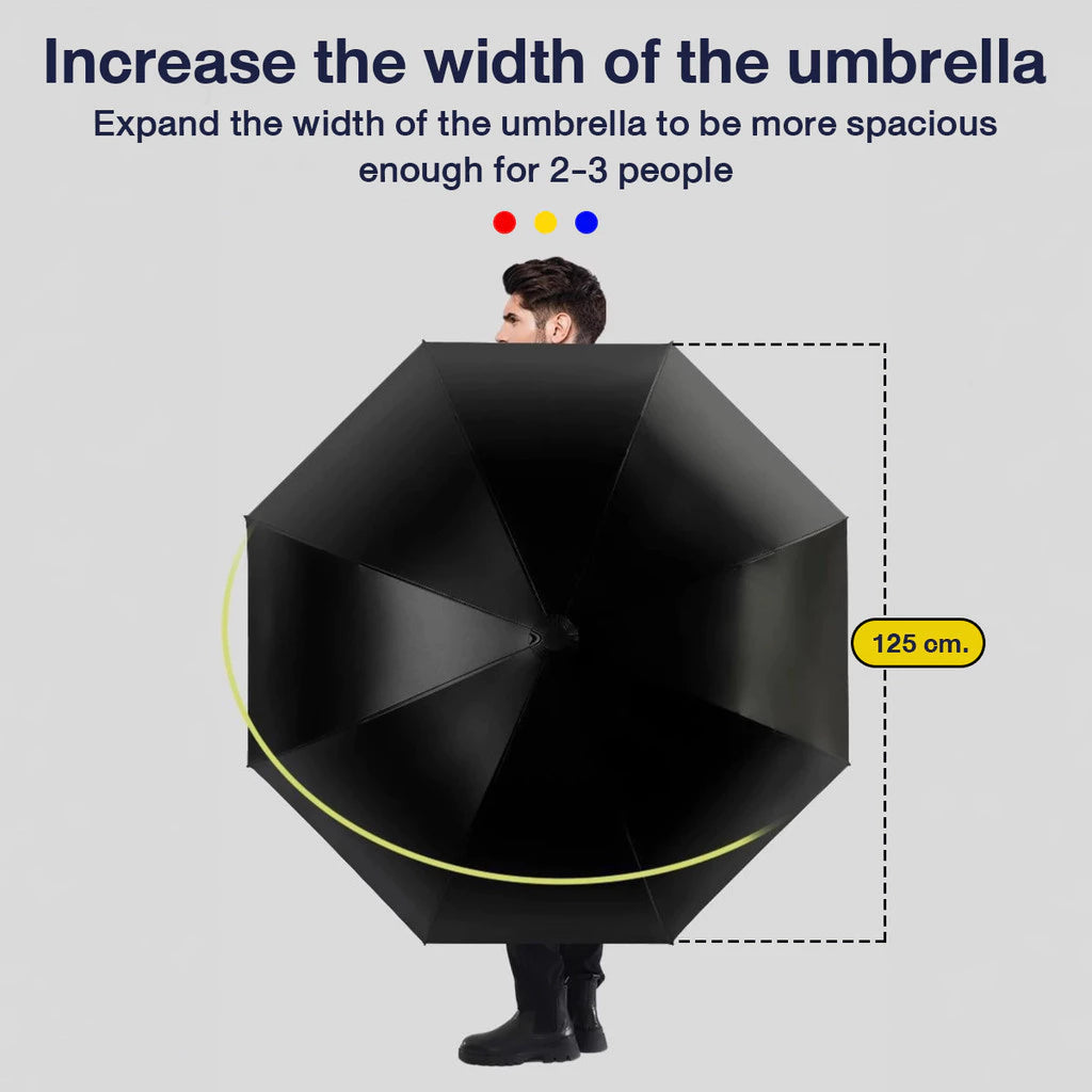 27-Inch UV Blocking Umbrella with Waterproof Cover