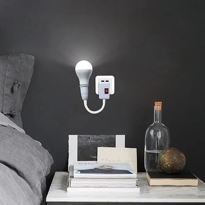 Instant Lighting Solution – Universal Bulb Socket with Switch