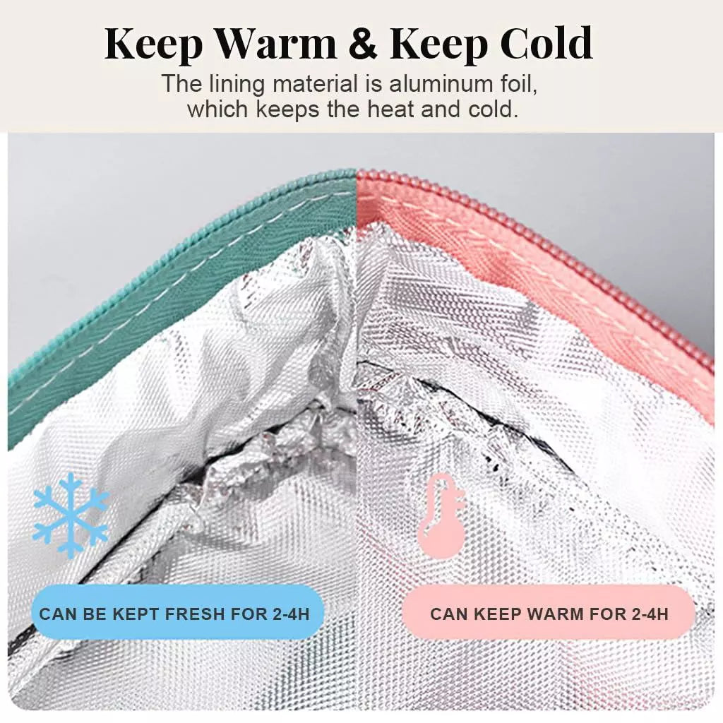 HAPPY DAY Insulated Lunch Bag
