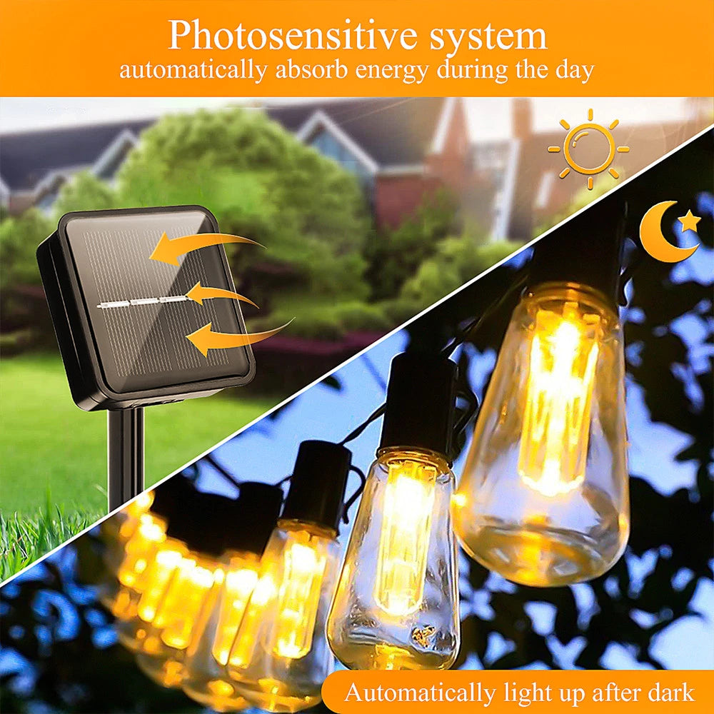 LED Bulb Solar String Light
