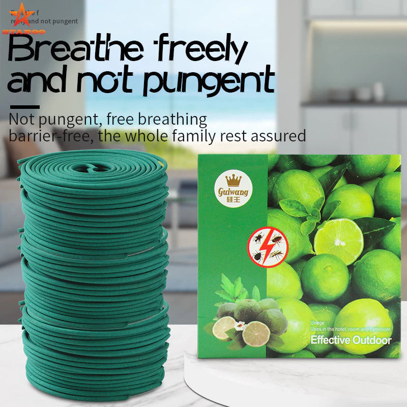 Plant-type Mosquito Coils – Effective 24H Protection