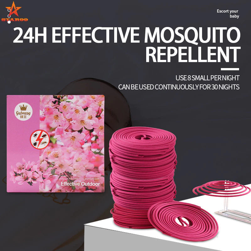 Plant-type Mosquito Coils – Effective 24H Protection
