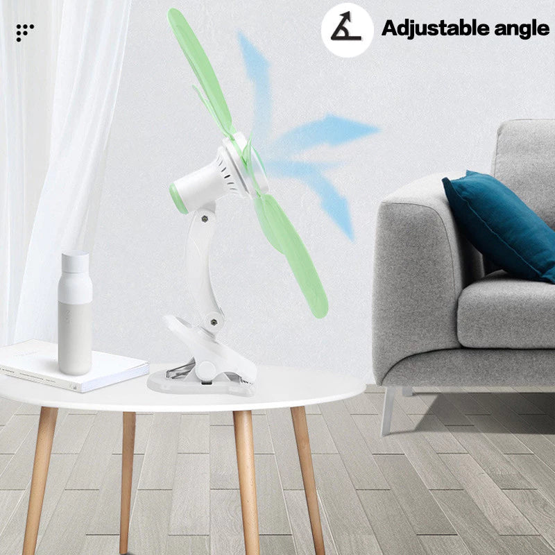 Curved 6 Blades Clip Fan