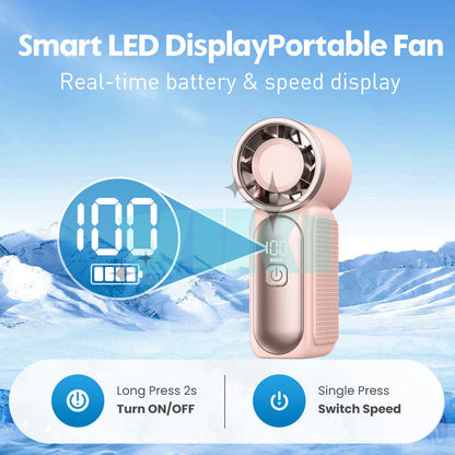 X688 Mini Handheld Fan