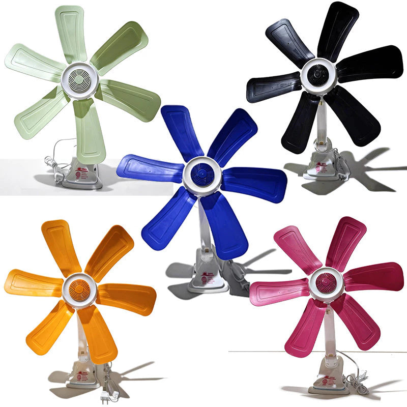 Curved 6 Blades Clip Fan