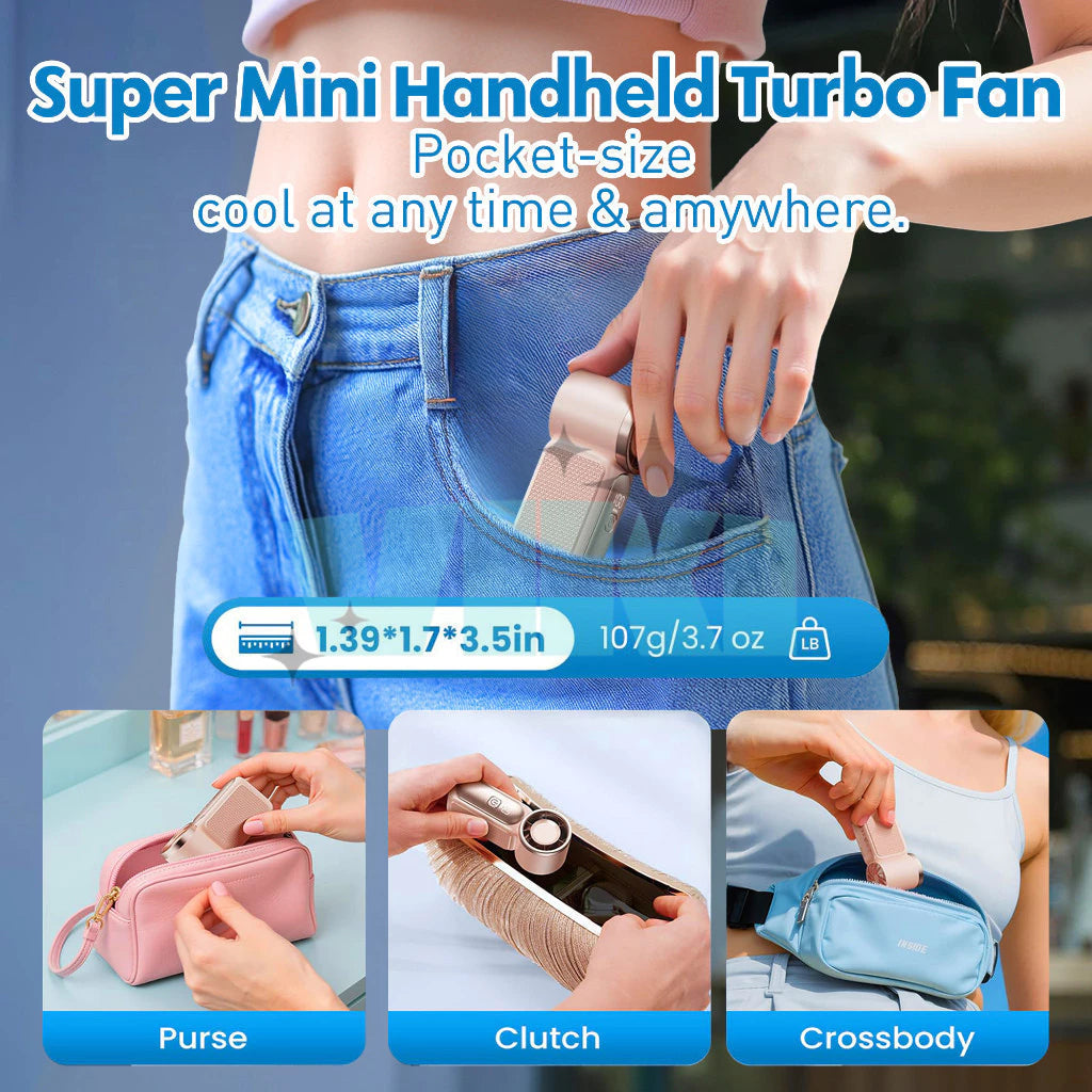 X688 Mini Handheld Fan