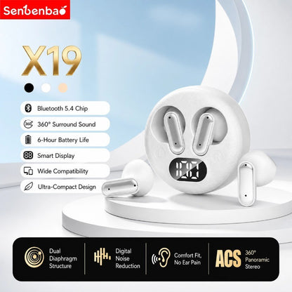 X19 Short-Stem Wireless Earbuds