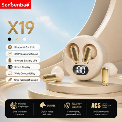 X19 Short-Stem Wireless Earbuds