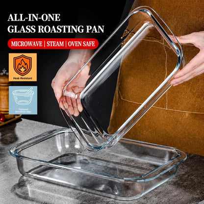 High Borosilicate Glass Baking Pan