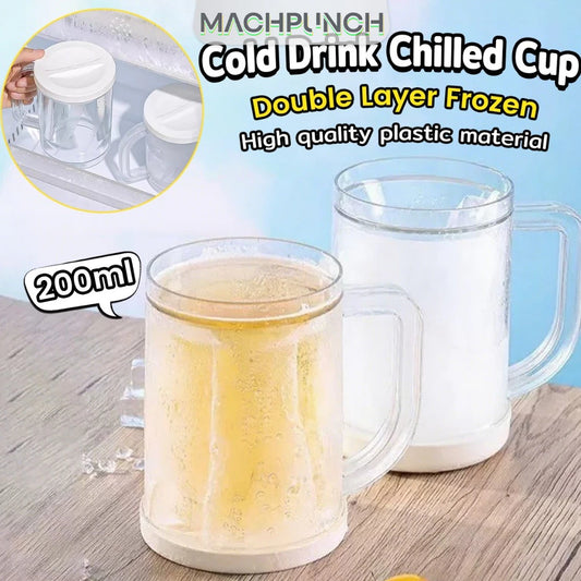 Double Layer Freezing Beer Mug