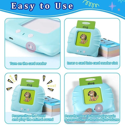 Smart English Flash Card Reader Machine for Kids