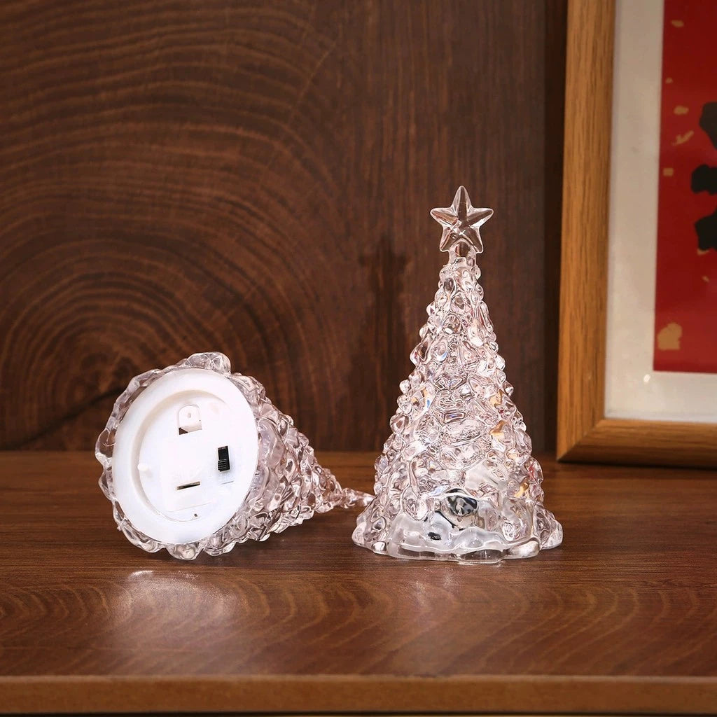 Crystal Christmas Tree Night Light