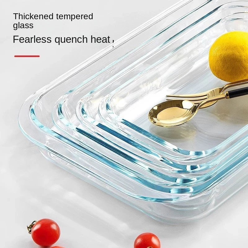 High Borosilicate Glass Baking Pan