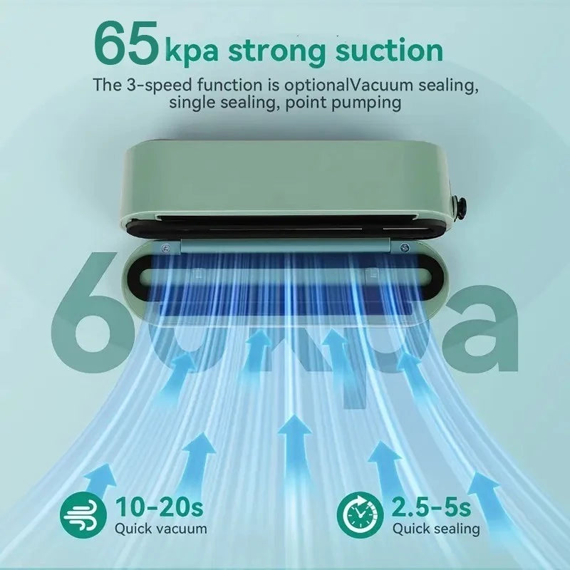 Cordless Food Automatic Vacuum Sealing Machine
